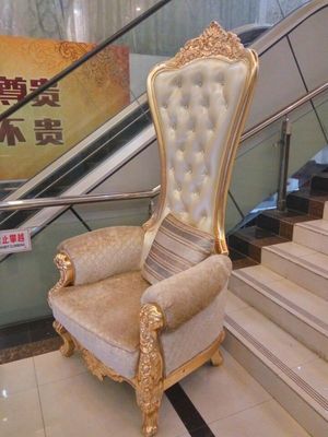 Rey real de lujo Queen Throne Chairs