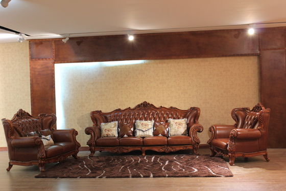 Tela antigua modificada para requisitos particulares Sofa Sets de Sectionals de los muebles de lujo de la sala de estar 2021