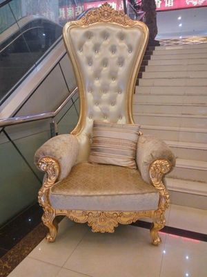 Rey real de lujo Queen Throne Chairs
