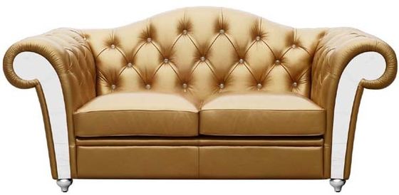 Sitio de cuero de lujo ligero moderno de Sofa Comfortable Soft For Living del Recliner del SGS del gris