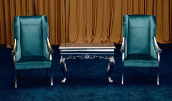 Hall Commercial Antique Hotel Furniture que talla la silla barroca italiana los 73*70*108cm