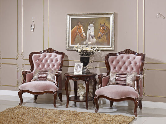 Sillas de madera de la butaca de Azure Europe Modern Classic Leisure del carbón de leña de Klein con los brazos