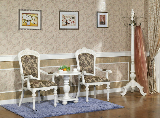 Butaca clásica moderna solo Sofa Chair Hotel Cafe Home del ocio de la tela que cena el salón