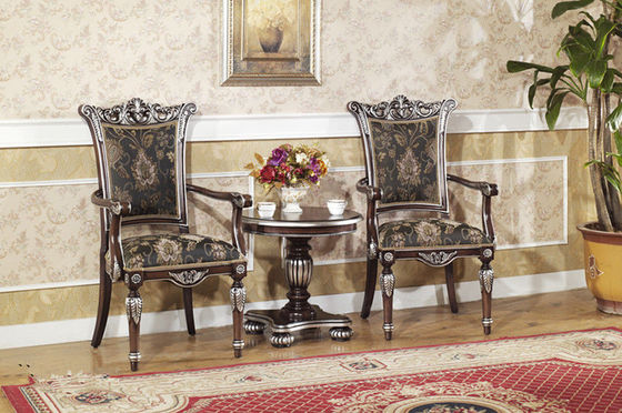 Butaca clásica moderna solo Sofa Chair Hotel Cafe Home del ocio de la tela que cena el salón