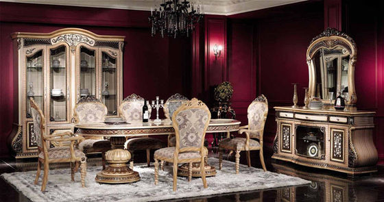Mesa de comedor real 6 Seater del roble