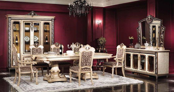 Mesa de comedor real 6 Seater del roble