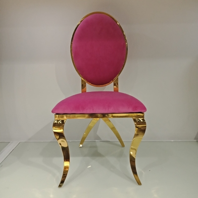 Silla elegante clasificada del acontecimiento de la boda del terciopelo de la obra clásica del color